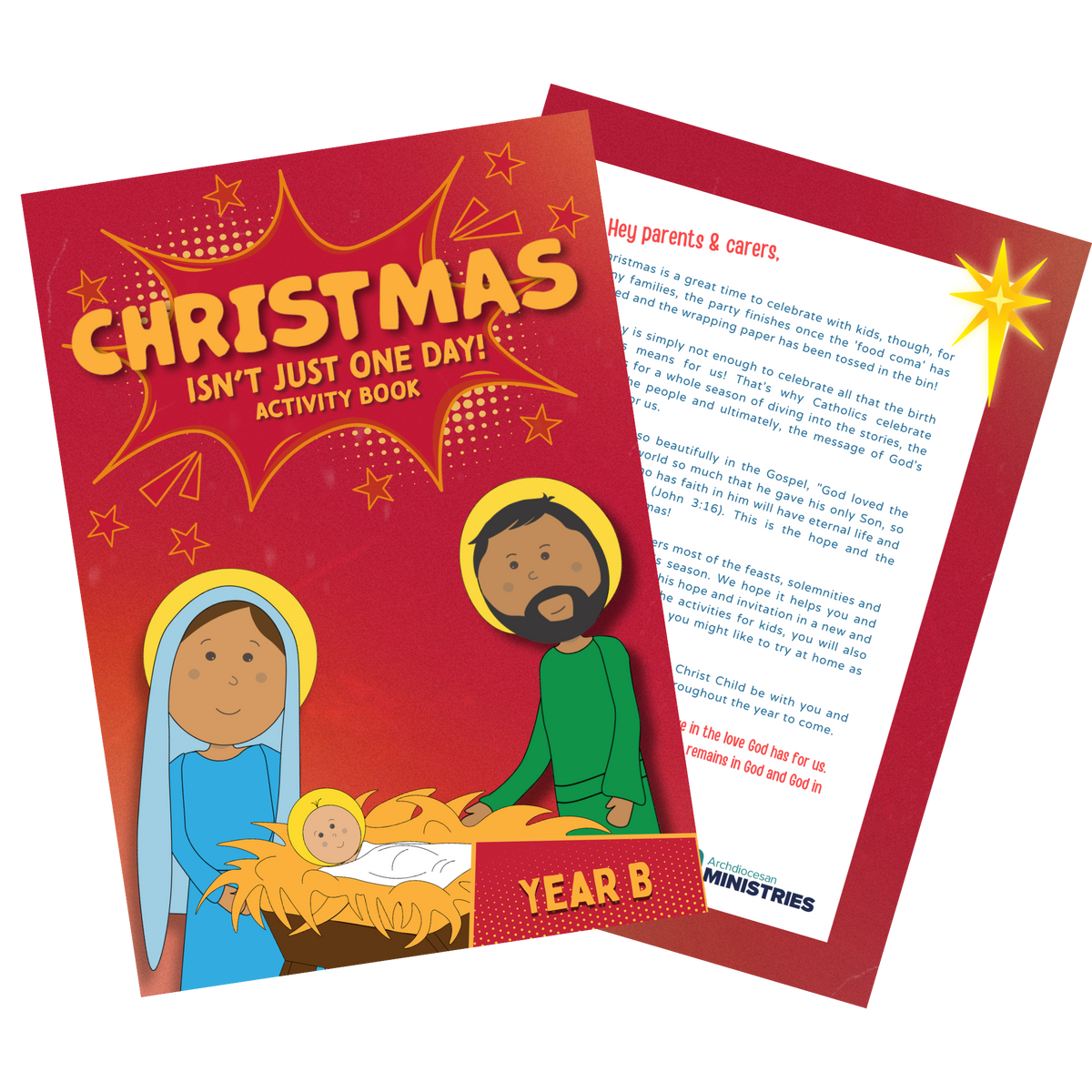 Christmas isn’t just one day! Kids Activity Booklet 2026 Year B (Pre-order)