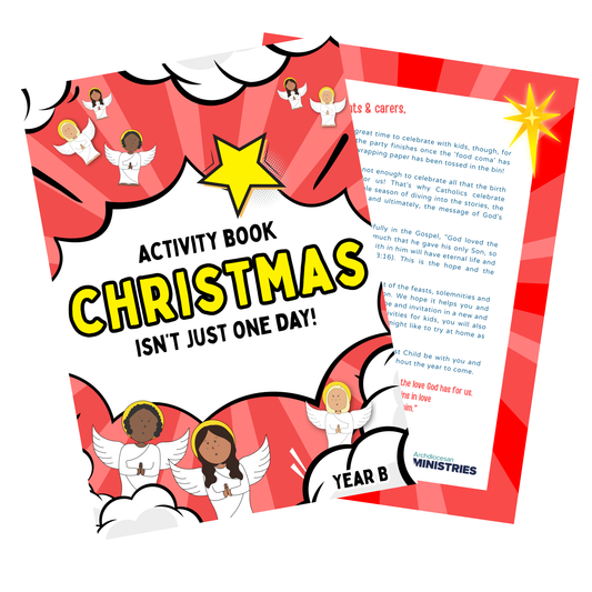 Christmas isn’t just one day! Kids Activity Booklet 2026 Year B (Pre-order)